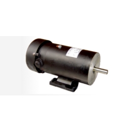 Horizontal permanent magnet DC motor