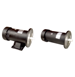 Động cơ DC mặt bích tròn 