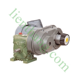 Hộp giảm tốc kèm pulley chỉnh tốc